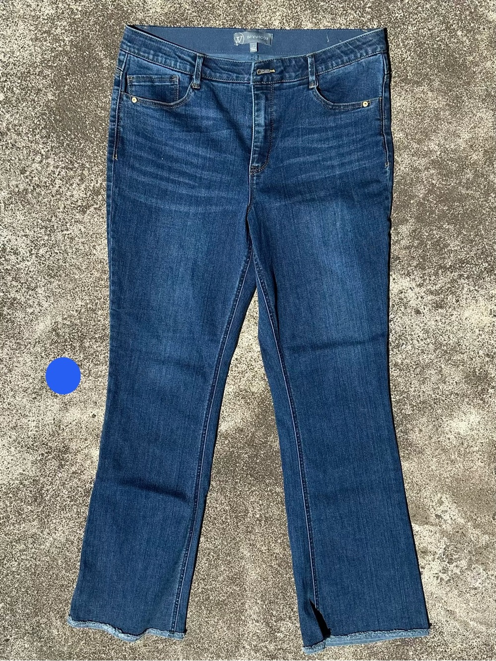 Wit & Wisdom (Nordstroms) Dark Blue Flare Jeans
